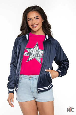 Dallas Cowboys Cheerleader Bomber Jacket The Urban Hawk