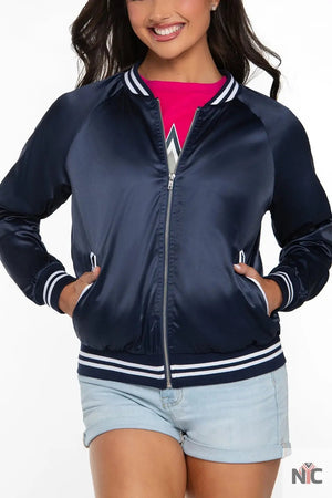 Dallas Cowboys Cheerleader Bomber Jacket The Urban Hawk
