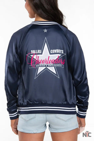Dallas Cowboys Cheerleader Bomber Jacket The Urban Hawk
