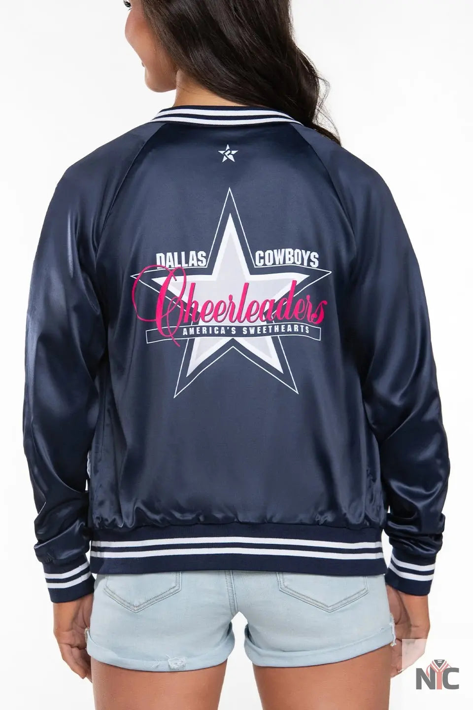 Dallas Cowboys Cheerleader Bomber Jacket The Urban Hawk