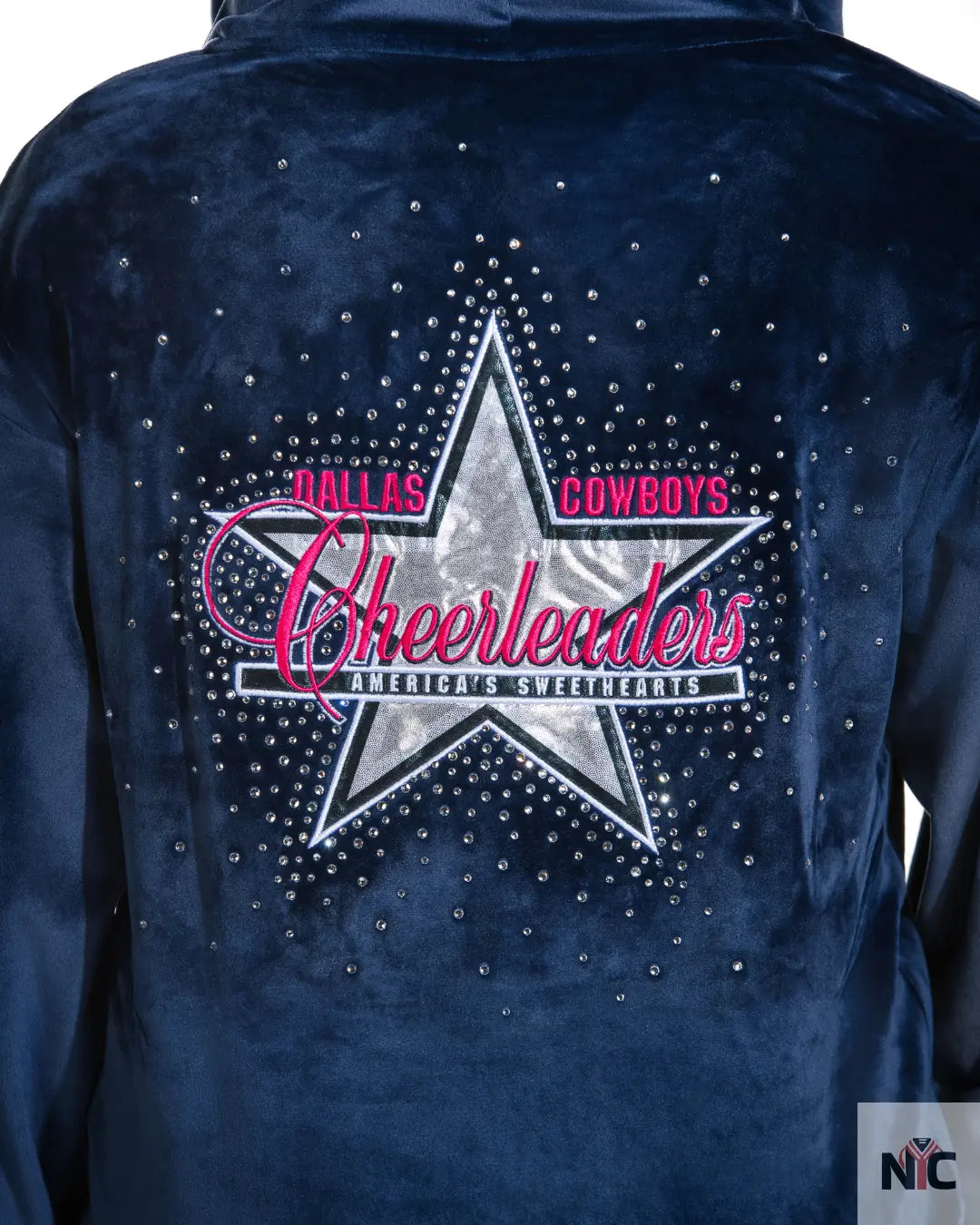 Dallas Cowboys Cheerleader Navy Blue Hoodie The Urban Hawk