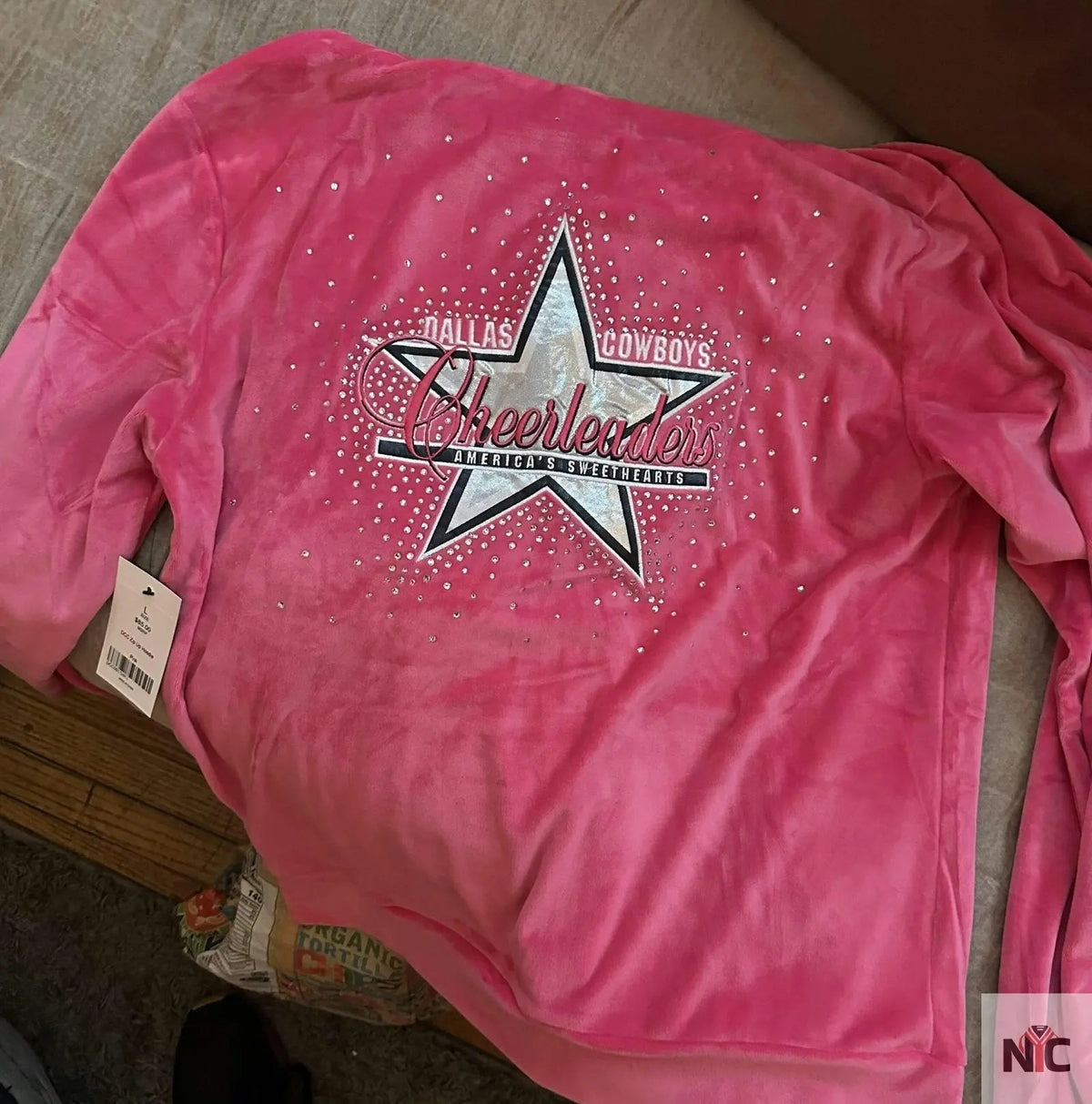 Dallas Cowboys Cheerleader Pink Hoodie The Urban Hawk
