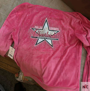 Dallas Cowboys Cheerleader Pink Hoodie The Urban Hawk