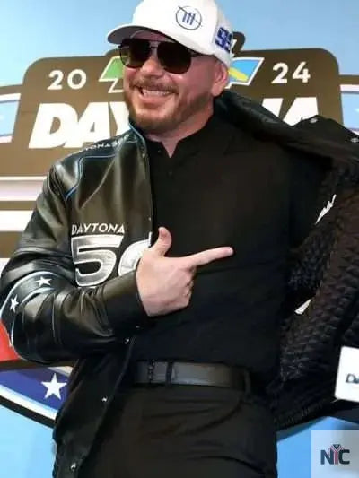 Daytona 500 Pitbull Black Leather Jacket The Urban Hawk