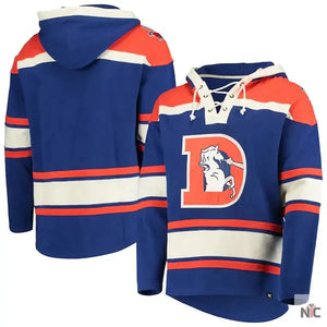 Denver Broncos Throwback Lacer Hoodie The Urban Hawk