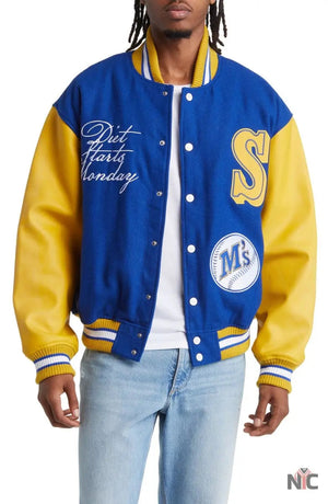 Diet Starts Monday Mariners Varsity Jacket The Urban Hawk