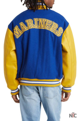 Diet Starts Monday Mariners Varsity Jacket The Urban Hawk