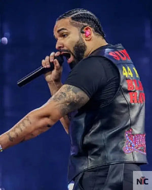 Drake Wireless Festival 2025 Black Vest The Urban Hawk