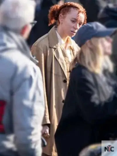 Erin Kellyman Eleanor the Great 2025 Brown Coat The Urban Hawk