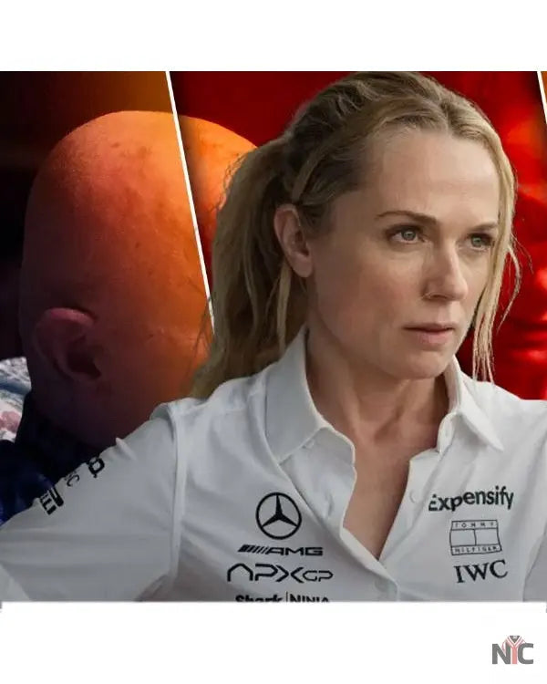 F1 The Movie Kerry Condon White Polo Shirt The Urban Hawk