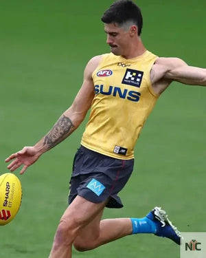 Gold Coast Suns AFL Training Session Yellow Jersey The Urban Hawk