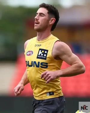 Gold Coast Suns AFL Training Session Yellow Jersey The Urban Hawk