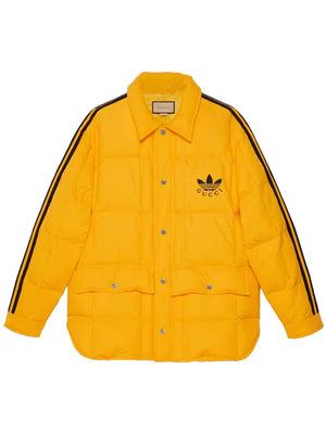 Gucci-X-Adidas-Nylon-Down-Jacket-yellow