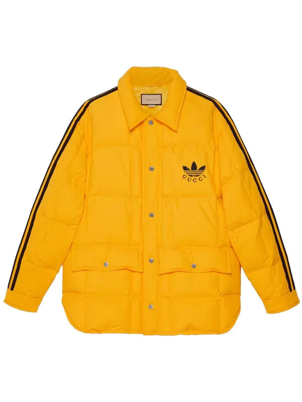 Gucci-X-Adidas-Nylon-Down-Jacket-yellow