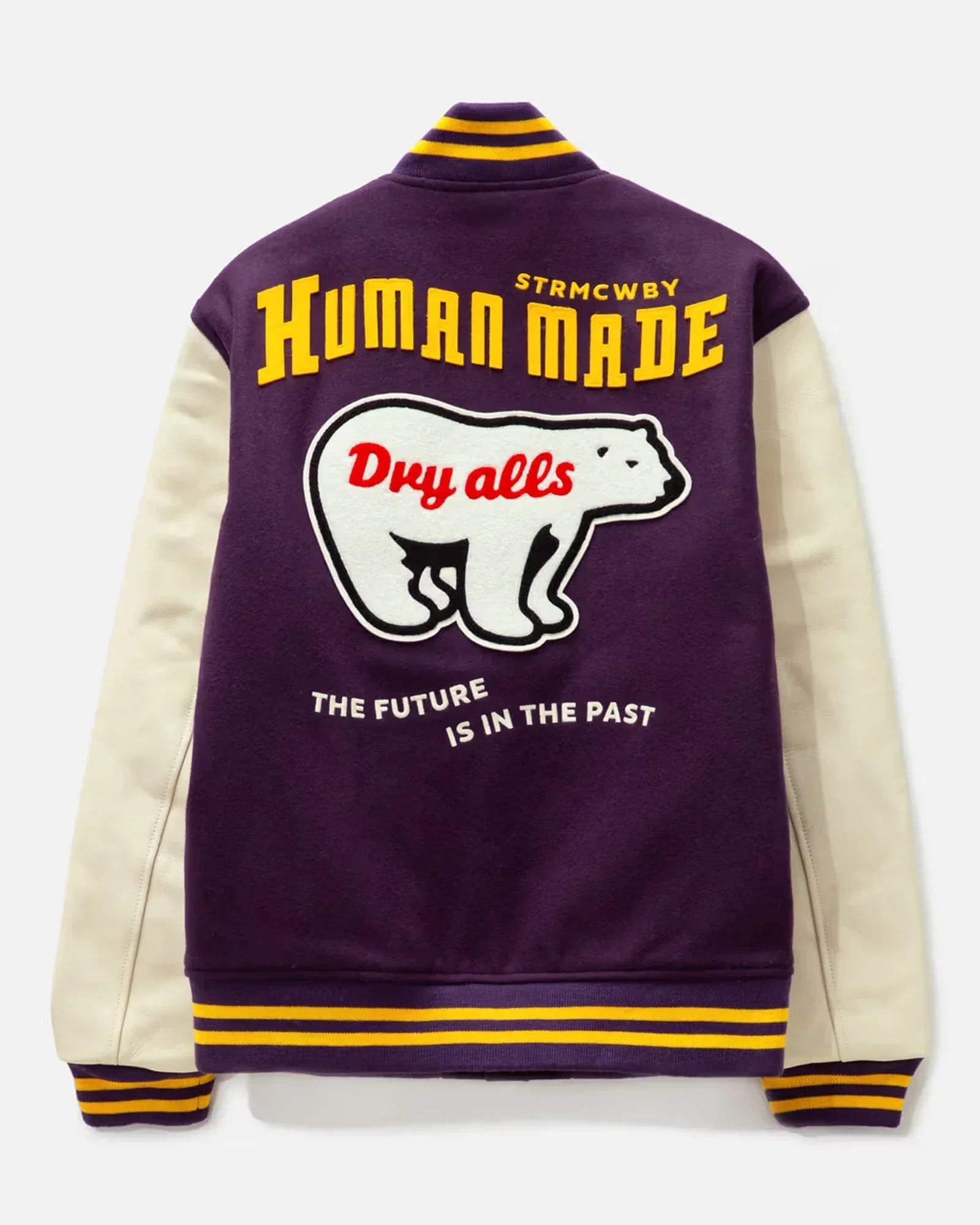 Human-Made-Purple-Varsity-Jacket
