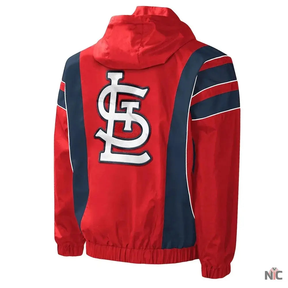 Impact St. Louis Cardinals Half-Zip Hoodie Jacket The Urban Hawk