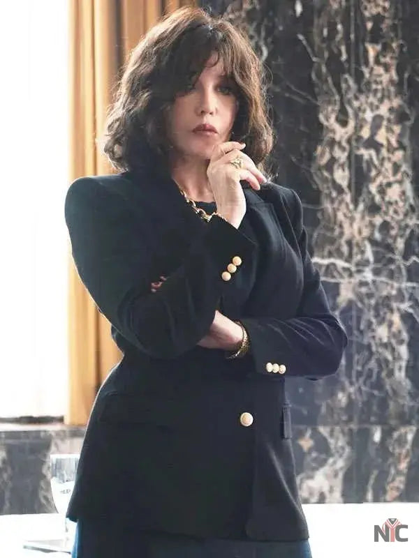 Isabelle Adjani Under a Dark Sun Black Blazer The Urban Hawk