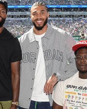 Jayson Tatum Buffalo Bills vs The New York Jets Game Shirt USA Jackets