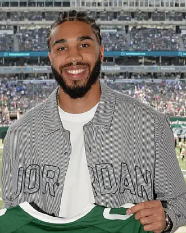 Jayson Tatum Buffalo Bills vs The New York Jets Game Shirt USA Jackets
