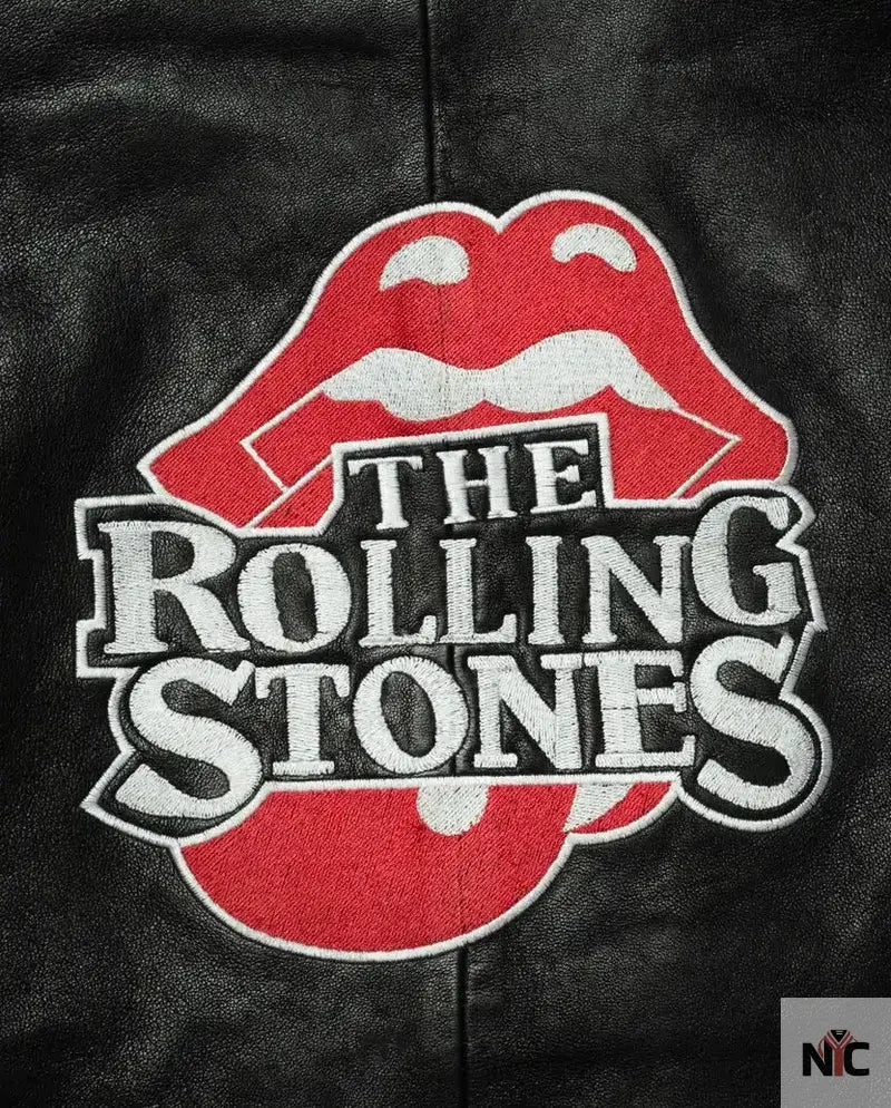 Jfk Stadium Rolling Stones Leather Jacket The Urban Hawk