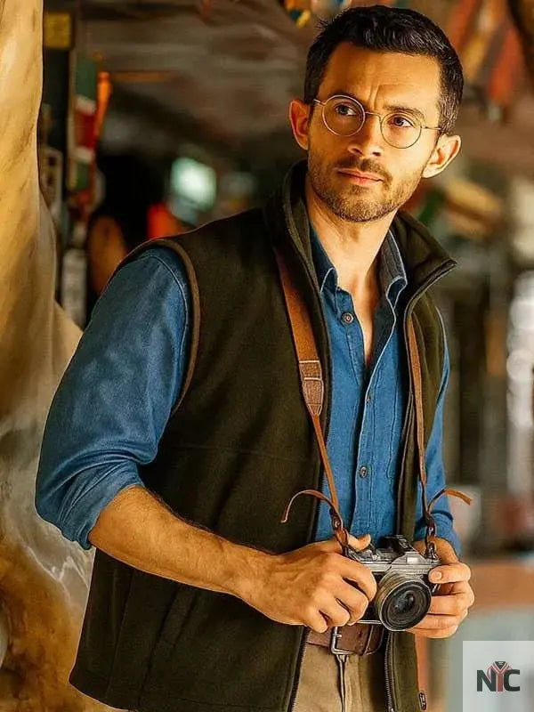 Jonathan Bailey Jurassic World Rebirth 2025 Vest The Urban Hawk