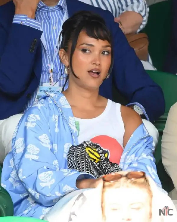 Joy Crookes Wimbledon Tennis Championships 2025 Floral Jacket The Urban Hawk