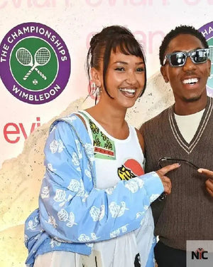 Joy Crookes Wimbledon Tennis Championships 2025 Floral Jacket The Urban Hawk