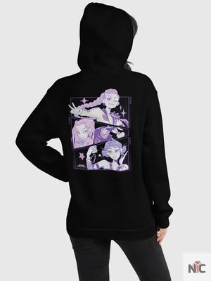 KPop Demon Hunters Huntrix Black Hoodie The Urban Hawk