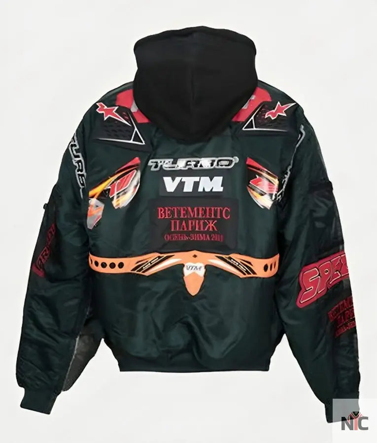 Kanye West Racing Bomber Jacket - Clanton Jacket – The Urban Hawk