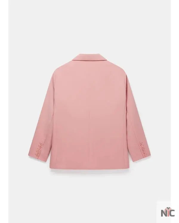 Karen Pirie S02 Velvet Pink Oversized Blazer The Urban Hawk