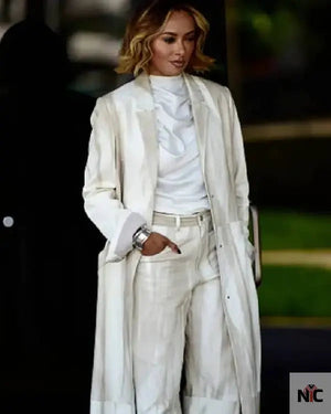 Kat Graham Los Angeles 2025 Long Coat The Urban Hawk