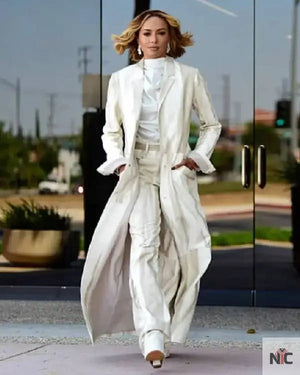 Kat Graham Los Angeles 2025 Long Coat The Urban Hawk