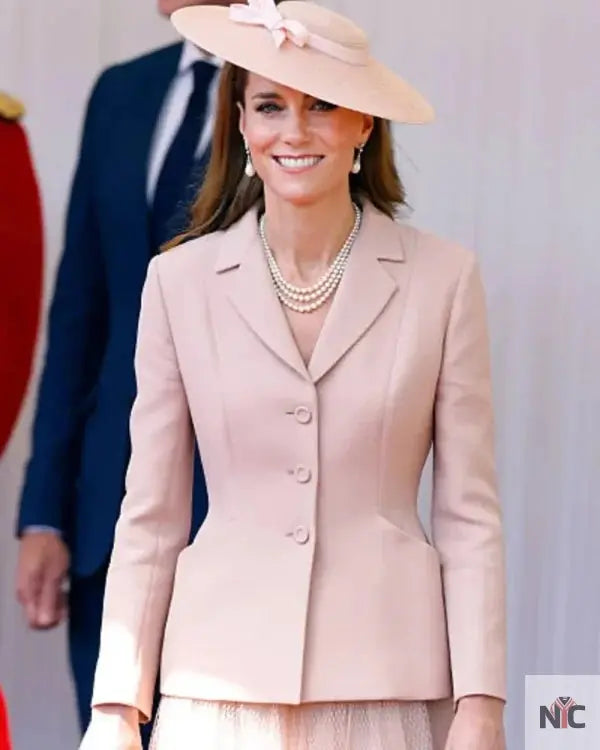 Kate Middleton Royal Dais Pink Blazer The Urban Hawk