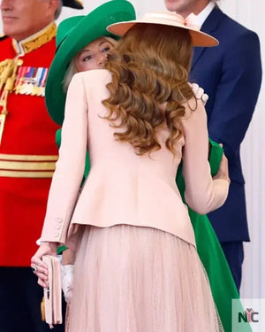 Kate Middleton Royal Dais Pink Blazer The Urban Hawk