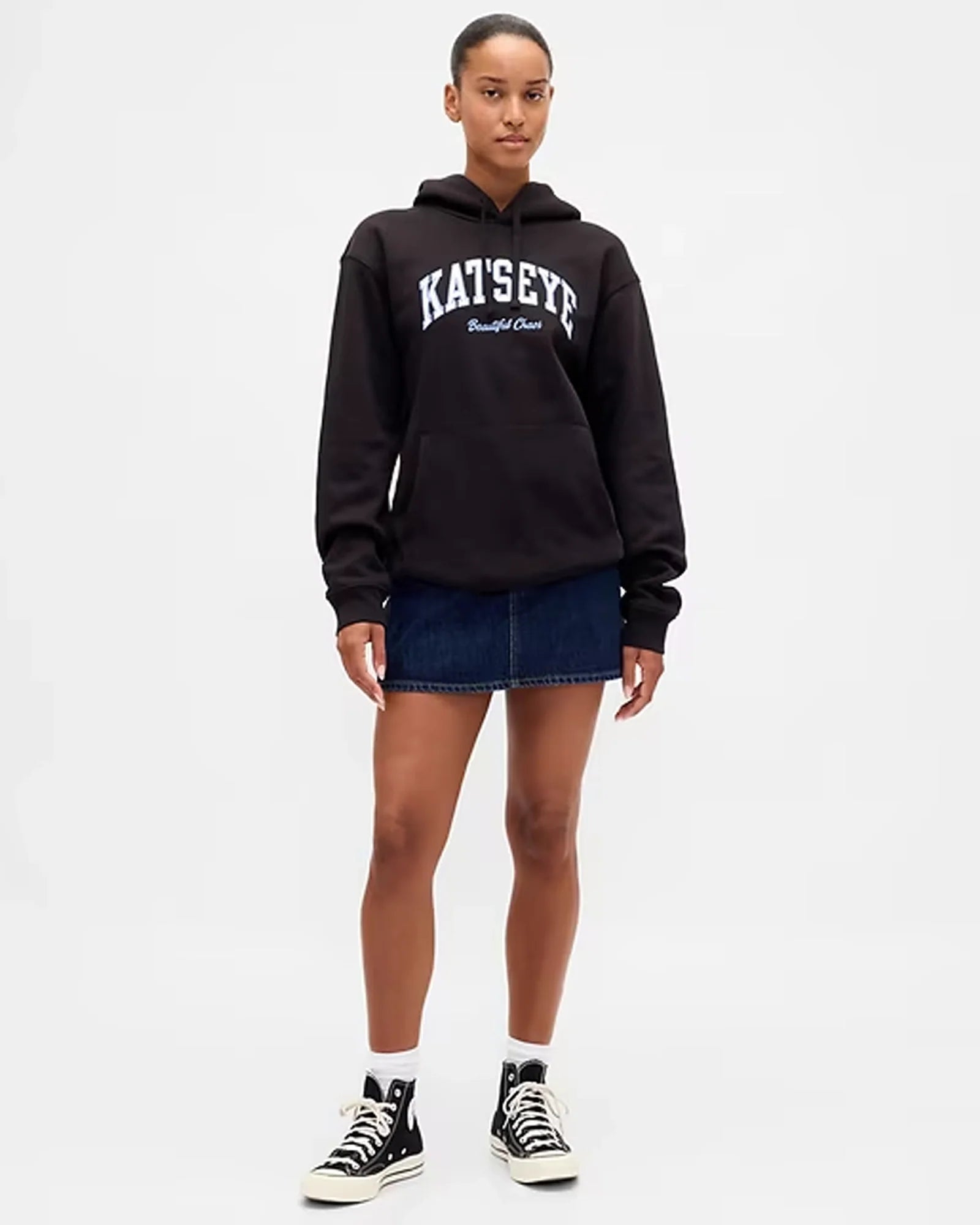 Katseye-Gap-Black-Pullover-Hoodie