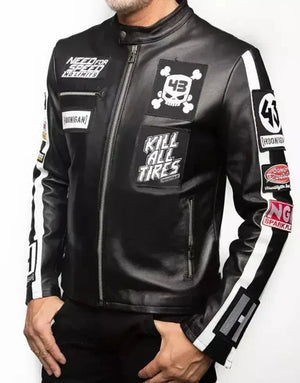 Ken Block Leather Jacket Zing Apparel