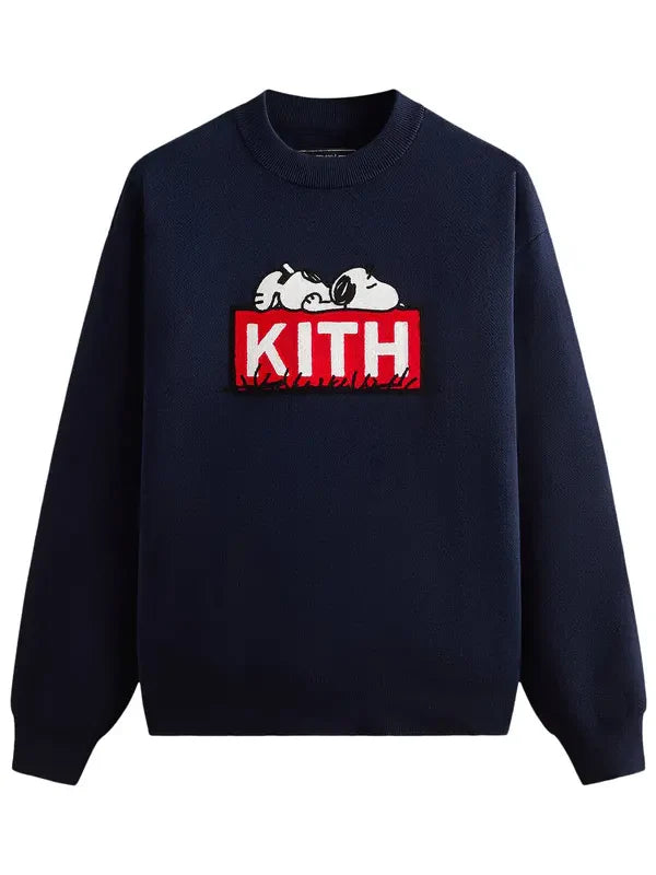 Kith-For-Peanuts-Doghouse-Classic-Logo-Crewneck-Sweater