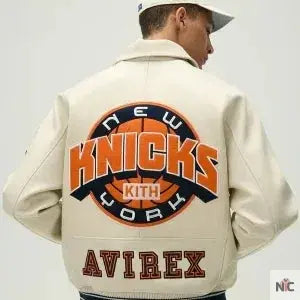 Kith & Avirex for the New York Knicks Jacket The Urban Hawk