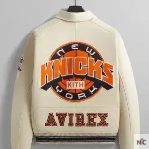 Kith & Avirex for the New York Knicks Jacket The Urban Hawk