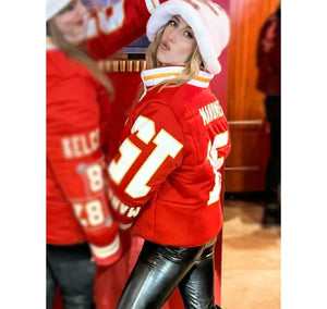 Kristin-Juszczyk-Brittany-Mahomes-Chiefs-Jacket