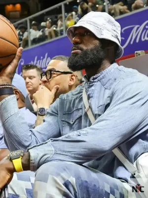 LeBron James 2025 NBA Summer League Denim Shirt The Urban Hawk