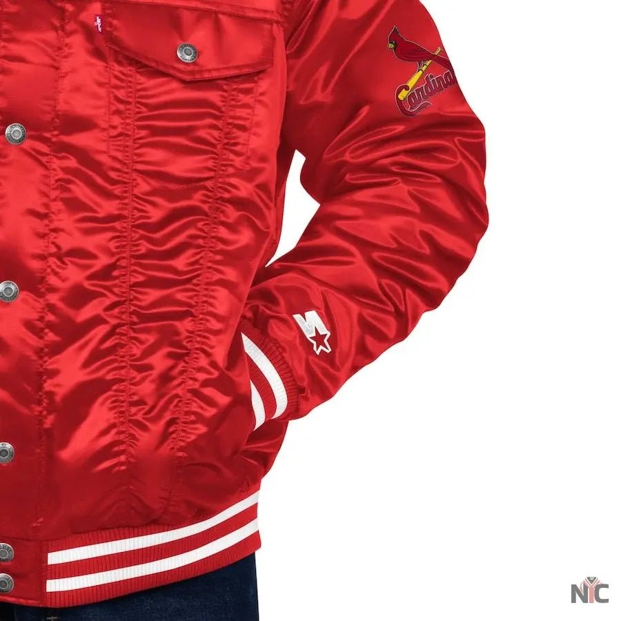 Levis x Starter St Louis Cardinals Jacket The Urban Hawk