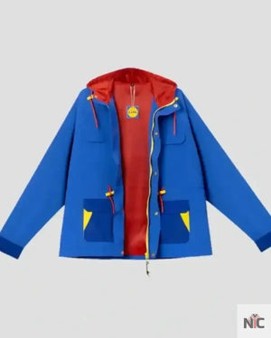 Lidl by Lidl Blue Hooded Parka Jacket The Urban Hawk