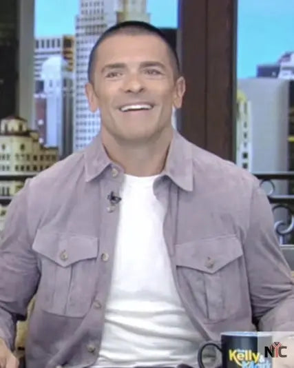 Live with Kelly and Mark Mark Consuelos Shirt Jacket The Urban Hawk