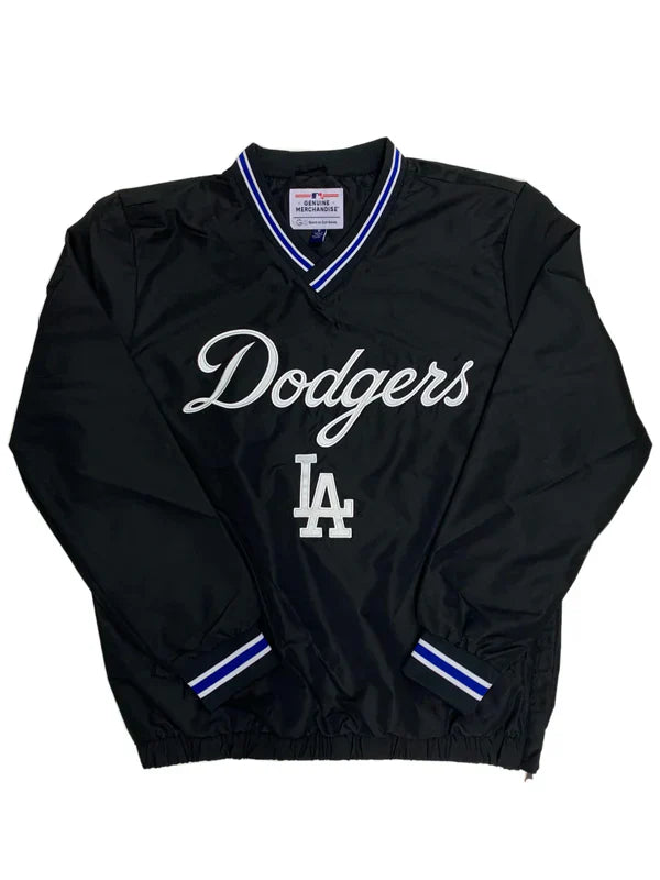 Los-Angeles-Dodgers-Genuine-Merchandise-Mlb-Windbreaker-Mens-Jackets-Black