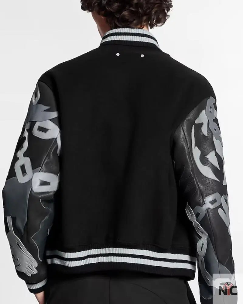 Louis Vuitton Chains Camo Varsity Jacket The Urban Hawk