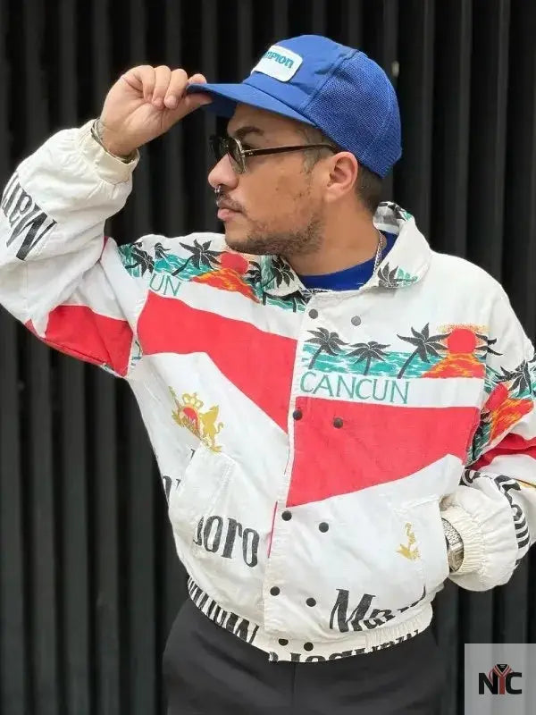Marlboro Cancun Cotton Bomber Jacket The Urban Hawk