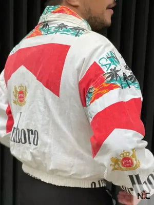 Marlboro Cancun Cotton Bomber Jacket The Urban Hawk