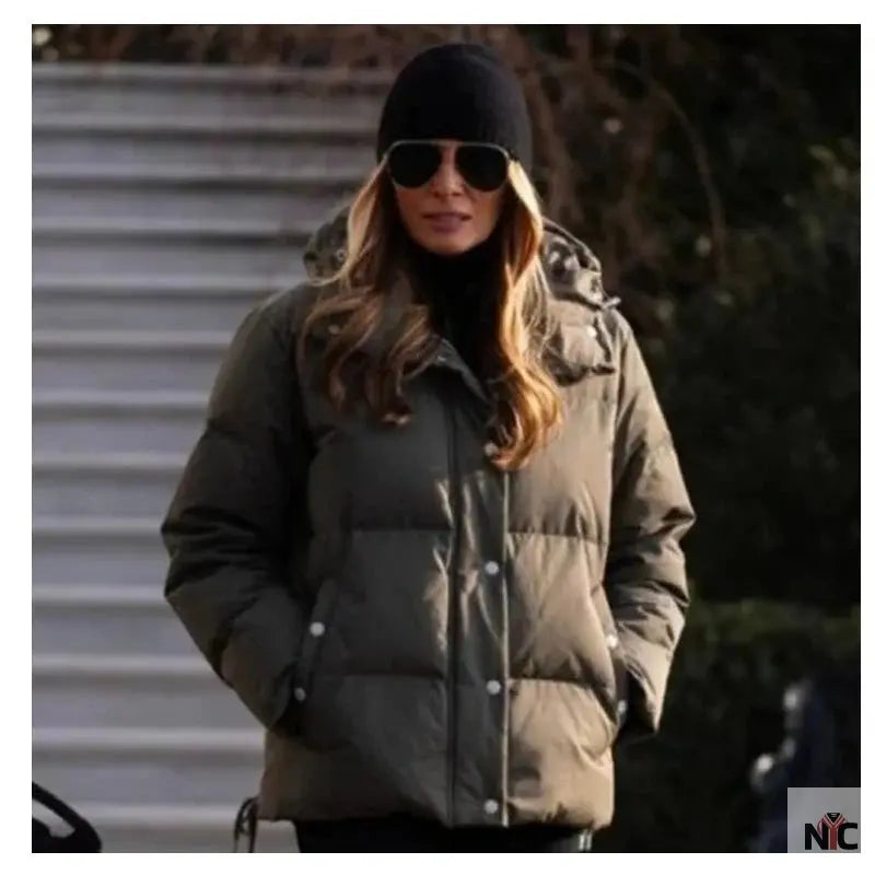 Melania Trump Rag & Bone Puffer Jacket The Urban Hawk