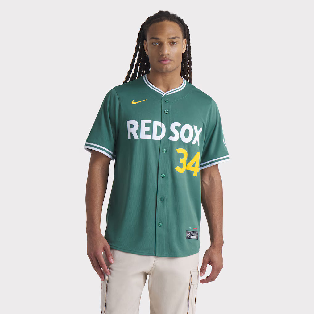 Men’s Boston Red Sox David Ortiz Nike Green 2025 Jersey The Urban Hawk